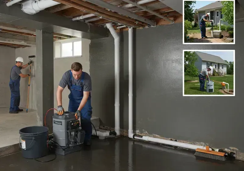 Basement Waterproofing and Flood Prevention process in Damariscotta, ME